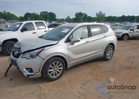 2019 Buick Envision Fwd Essence из США, поврежденный, VIN LRBFXCSA0KD002807